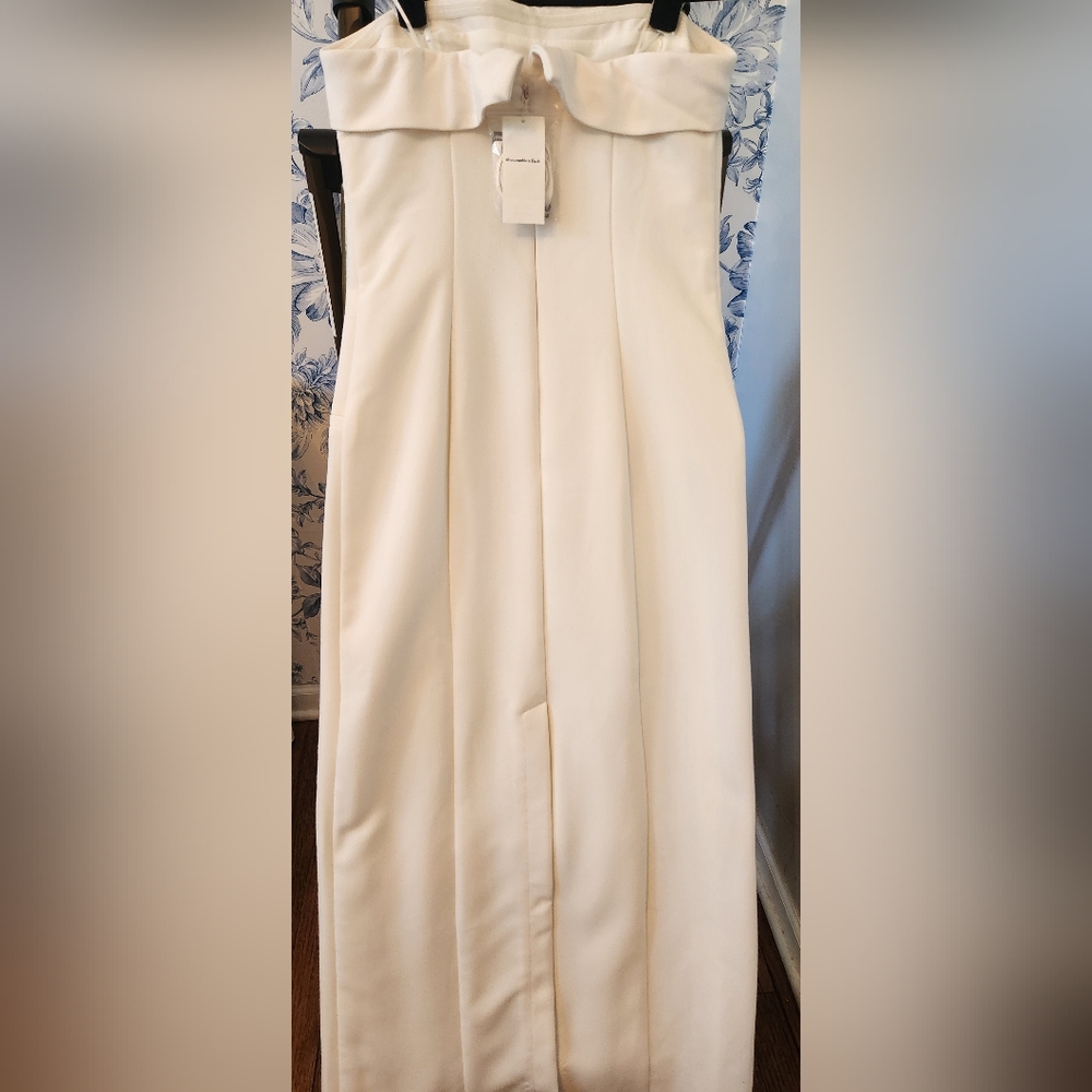 A&F "Strapless Tailored Midi Dress," size XS - Picture 5 of 6